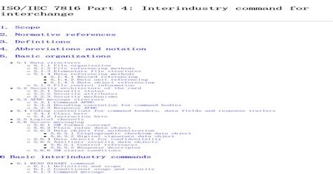 iso iec 7816 command message